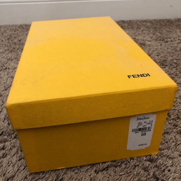 FENDI B Buckle peep-toe heels - size 8 - Picture 7 of 7